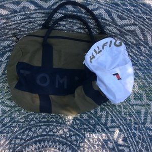 Tommy Hilfiger duffel bag vintage style duffel bag